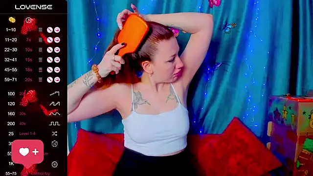 LillyRayRay online show from November 27, 1:18 am