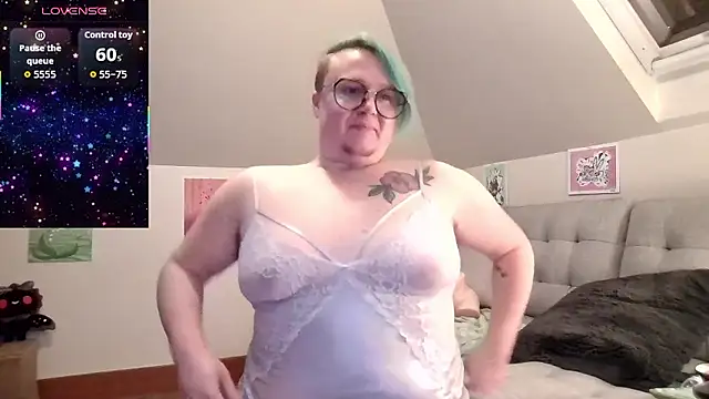 Snapshot of queerlyjaz chatting on January 14, 1:55 am queerlyjaz online show from January 14, 1:55 am