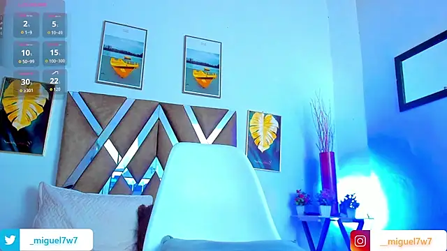   Miguel7w7 online show from December 17, 7:42 pm