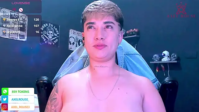 AxelRouse3 online show from December 17, 3:23 am