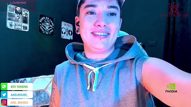 AxelRouse3 online show from January 9, 3:15 pm