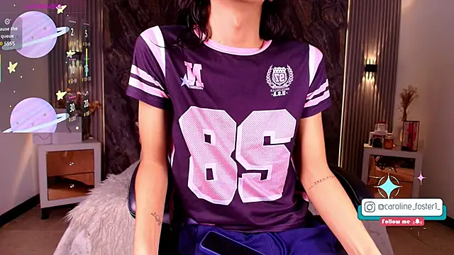 Caroline foster1 online show from February 12, 12:11 pm