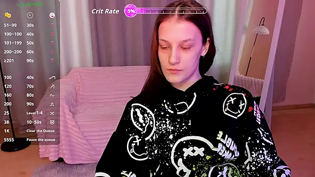 Snapshot of KrisDoeil chatting on February 13, 2:18 am KrisDoeil online show from February 13, 2:18 am