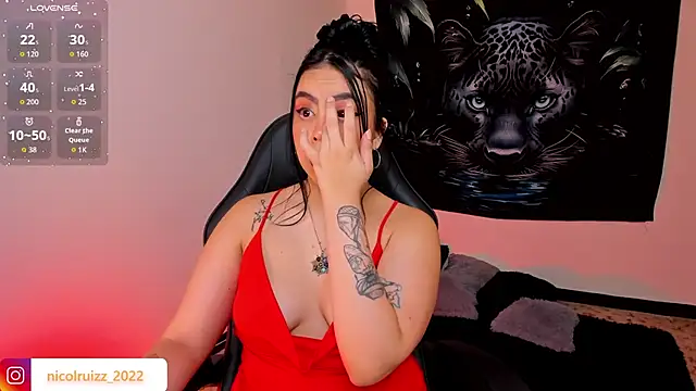 Nicolle Ruizz online show from December 2, 10:42 am