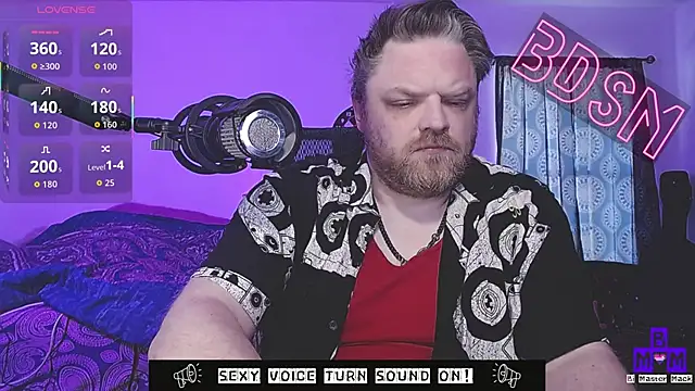 Bi Master Mack online show from February 2, 4:17 pm