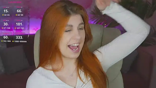 GingerPinky online show from January 10, 1:46 pm