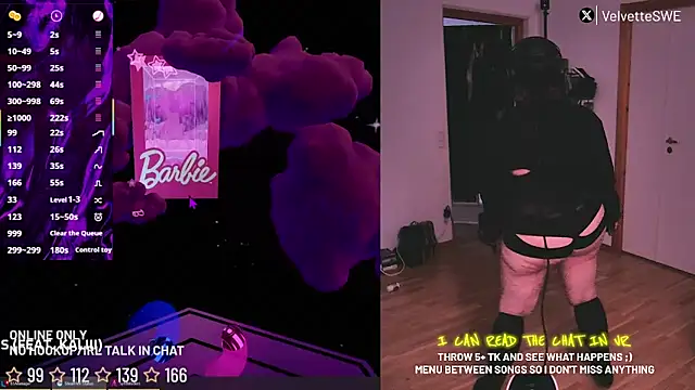 VelvetteSWE online show from June 30, 6:03 am