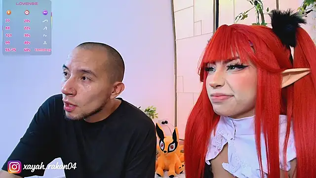 Snapshot of Xayah_and_Rakan chatting on May 21, 6:20 am Xayah and Rakan online show from May 21, 6:20 am