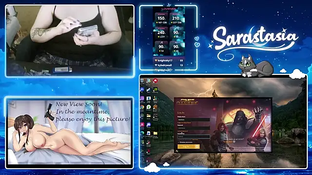 Sarastasia417 online show from May 24, 4:45 pm