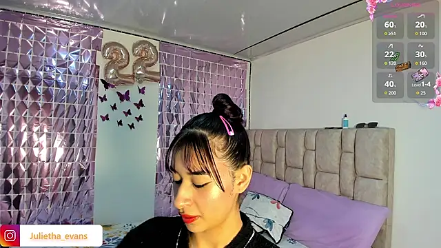 Julietha-evans online show from March 26, 11:21 pm