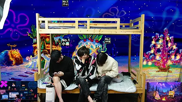 xiaohuangren01 online show from January 15, 2:49 am