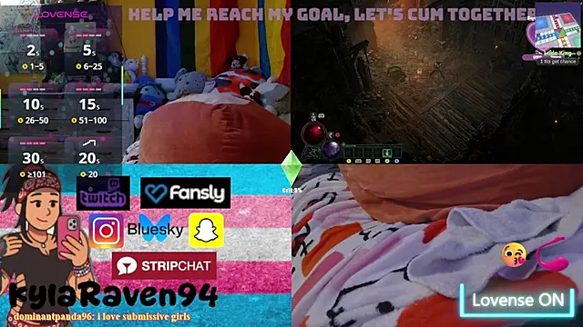 KylaRaven online show from May 7, 3:45 am