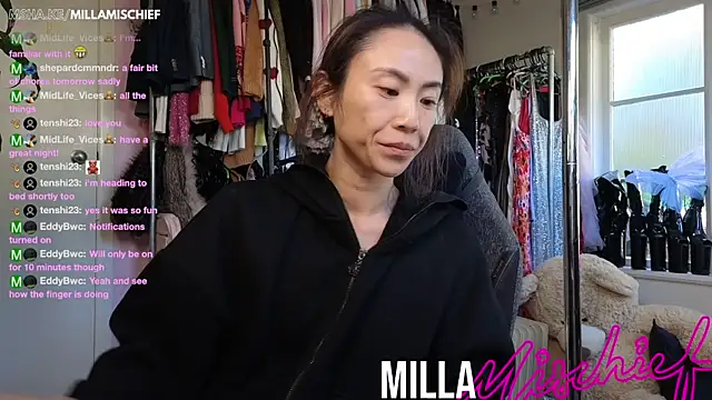 millamischief online show from July 12, 9:17 pm