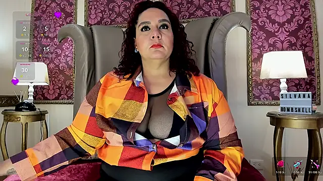 Snapshot of SilvanaBombshell chatting on March 9, 12:09 pm SilvanaBombshell online show from March 9, 12:09 pm