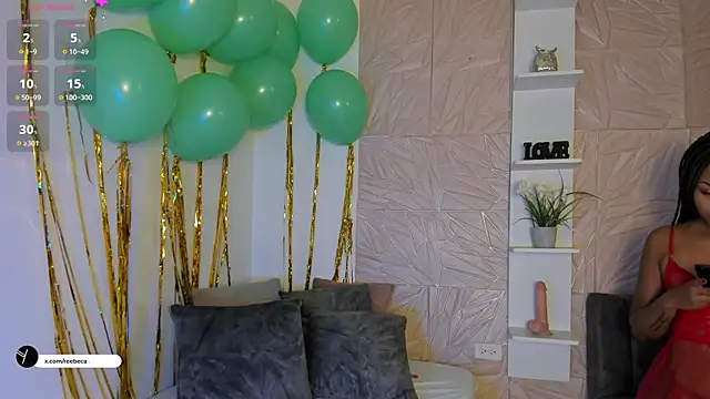 RebecaBlack  online show from March 20, 6:02 pm