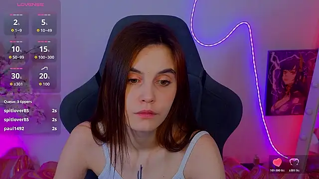 Snapshot of SoftWhesper chatting on February 9, 9:57 am SoftWhesper online show from February 9, 9:57 am