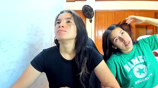 Snapshot of Emily_and_Soffy chatting on March 9, 12:09 pm Emily and Soffy online show from March 9, 12:09 pm