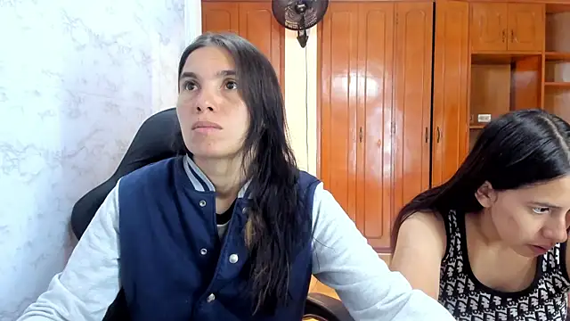 Snapshot of Emily_and_Soffy chatting on March 12, 12:11 pm Emily and Soffy online show from March 12, 12:11 pm