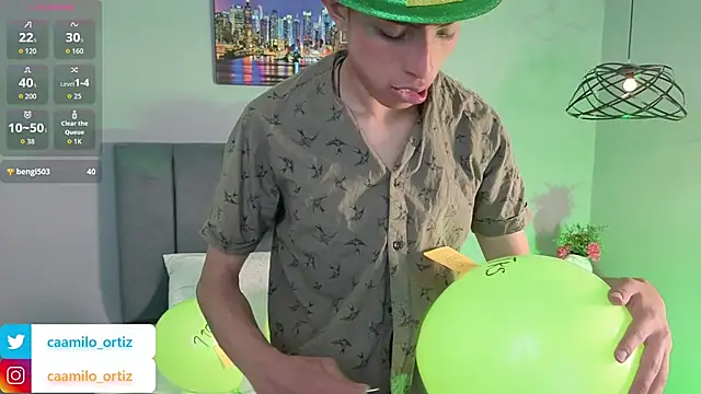  camilo ortiz online show from March 17, 7:06 pm