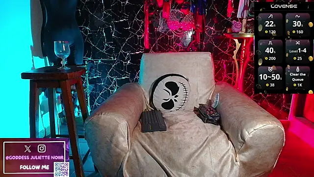 GoddessJulietteNoiir online show from May 11, 10:43 am