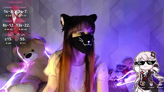 Snapshot of llonaMask chatting on March 11, 7:36 am llonaMask online show from March 11, 7:36 am