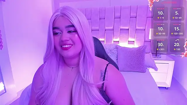 Snapshot of AnniJones chatting on March 9, 3:10 am AnniJones online show from March 9, 3:10 am