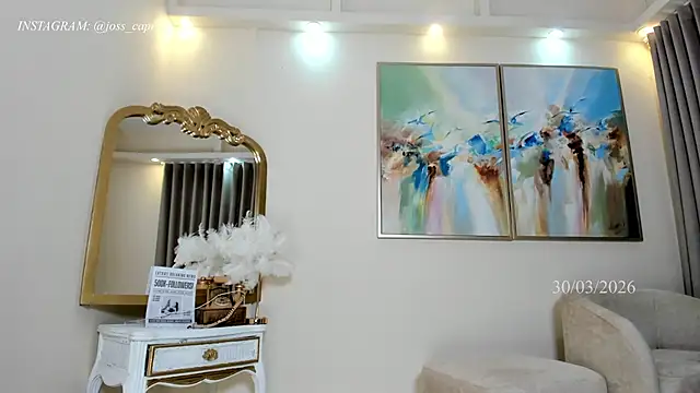 Snapshot of joss_caprice chatting on March 30, 3:02 pm joss caprice online show from March 30, 3:02 pm