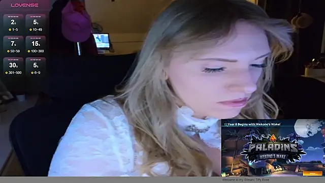 Snapshot of TiffyRose chatting on February 28, 8:21 pm TiffyRose online show from February 28, 8:21 pm