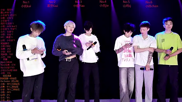 Snapshot of AOA-boy chatting on March 11, 11:55 pm AOA-boy online show from March 11, 11:55 pm