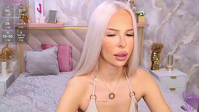 Snapshot of EvaXElfi chatting on March 26, 12:50 am EvaXElfi online show from March 26, 12:50 am