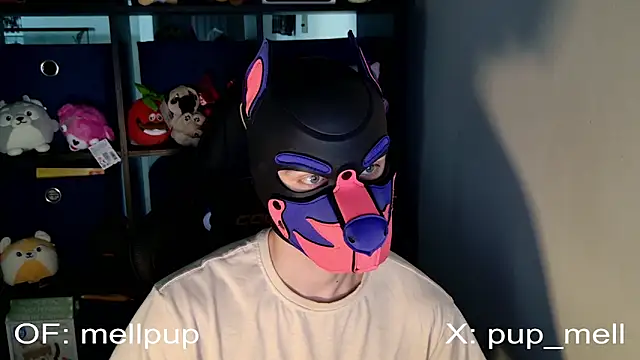 Snapshot of MellPUP chatting on June 25, 1:04 pm MellPUP online show from June 25, 1:04 pm