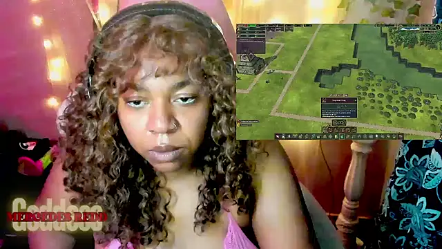 Goddess MercedesRedd online show from May 18, 2:12 pm