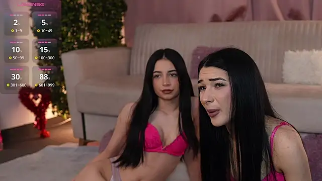 Snapshot of ObsessionDarcieAndAria chatting on March 13, 7:53 pm ObsessionDarcieAndAria online show from March 13, 7:53 pm