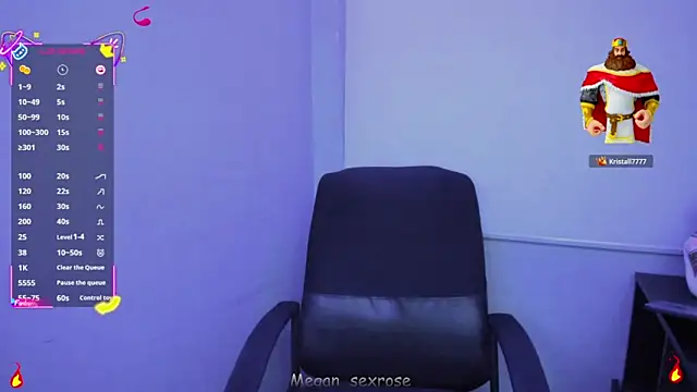 Snapshot of Megan_sexrosse chatting on April 6, 4:46 am Megan sexrosse online show from April 6, 4:46 am