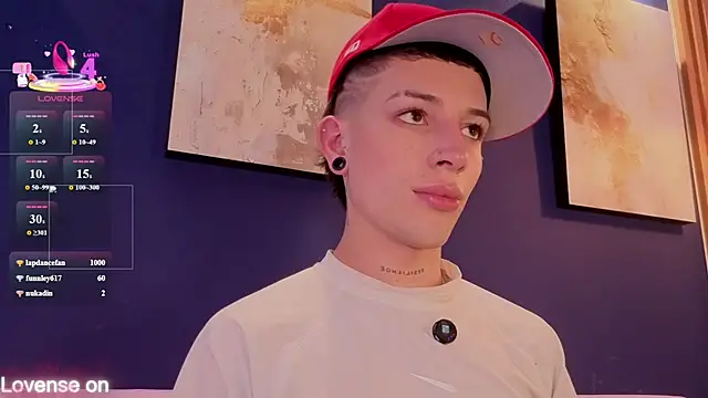 Snapshot of Luca_Prince_ chatting on March 27, 8:26 am Luca Prince online show from March 27, 8:26 am