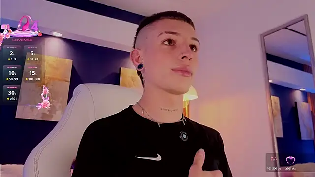 Snapshot of Luca_Prince_ chatting on April 5, 4:09 am Luca Prince online show from April 5, 4:09 am