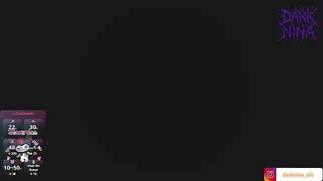 dark nina   online show from March 27, 2:50 am