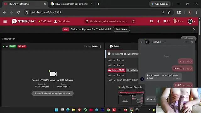 felixyt6969 online show from April 15, 11:17 am