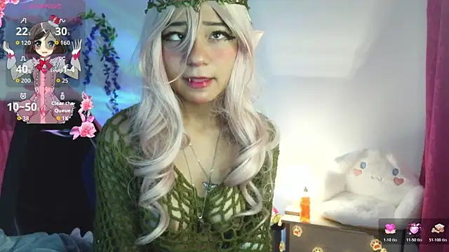 Snapshot of saki_nyanwn chatting on March 31, 11:32 am saki nyanwn online show from March 31, 11:32 am