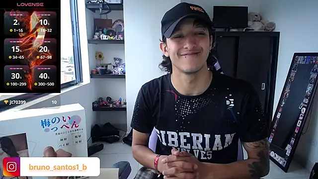 Bruno santos1 online show from July 2, 12:33 pm