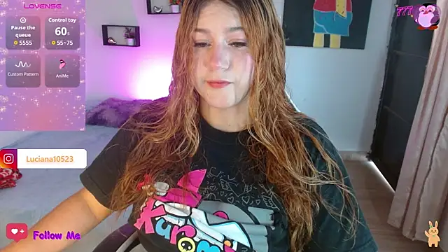 Snapshot of _Lucianaa_1 chatting on March 30, 4:52 pm Lucianaa 1 online show from March 30, 4:52 pm