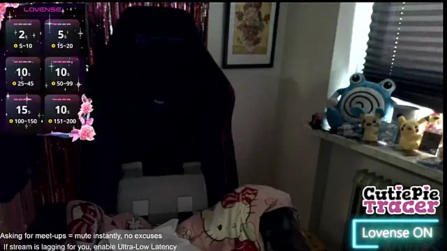 CutieTracer online show from May 20, 2:45 pm