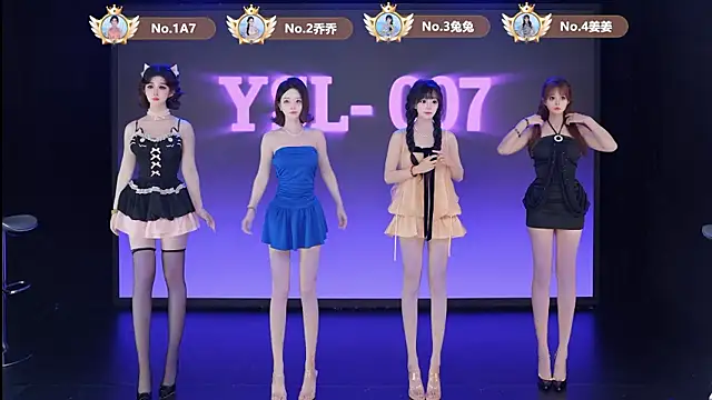 Snapshot of YSL-007 chatting on July 3, 11:49 am YSL-007 online show from July 3, 11:49 am