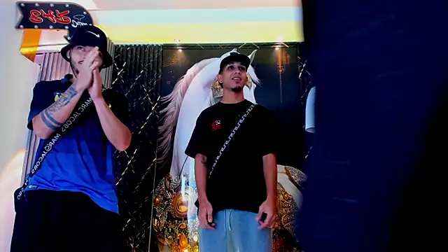 Snapshot of the_knights_of_the_night_ chatting on April 5, 3:36 am the knights of the night online show from April 5, 3:36 am