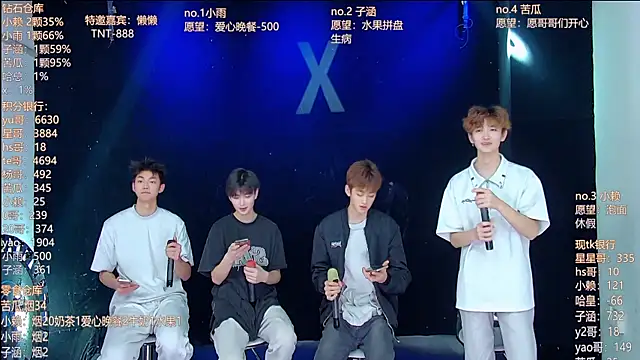 Snapshot of TNT_857 chatting on May 1, 8:30 am TNT 857 online show from May 1, 8:30 am