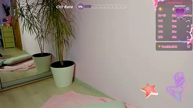 Monica Luno online show from May 6, 1:36 am