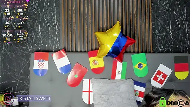Cristall swett online show from June 28, 6:58 pm