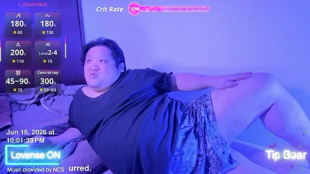 ChubbyBEAR039 online show from June 15, 1:02 pm