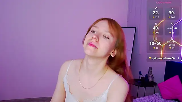 Angel Fleur online show from June 15, 1:30 am