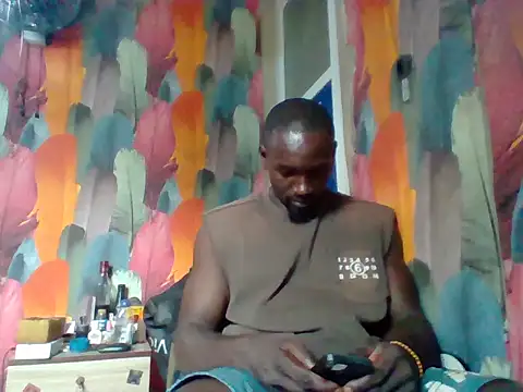 Snapshot of BlaqAarow chatting on July 5, 9:38 am BlaqAarow online show from July 5, 9:38 am